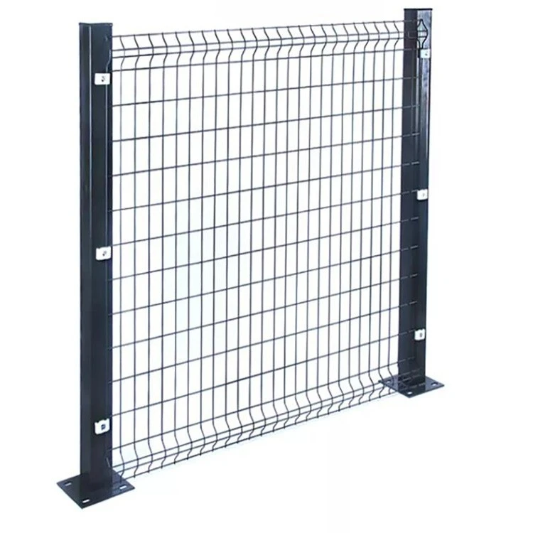 3D curved welded wire fence