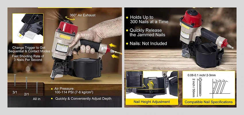 CE Certified Coil Nailer CE Certified Coil Nailer